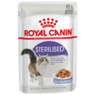 Royal Canin STERILIZED in JELLY корм д/стерилиз.кошек, кусочки в желе, 85г